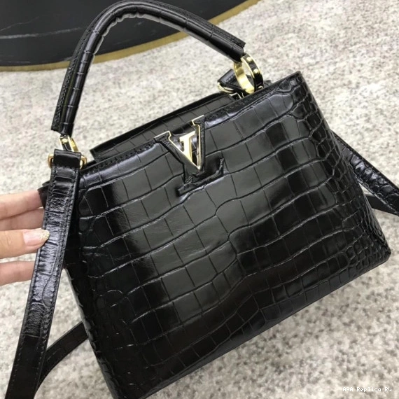 AAA Pruses Bags VUITTON BB LOUIS CAPUCINES 0801